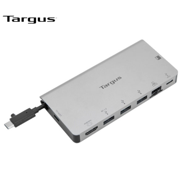 Cong chuyen TARGUS 9 in 1 USB C Docking Station voi cap USB C co the thao roi DOCK414 01 bengovn 1