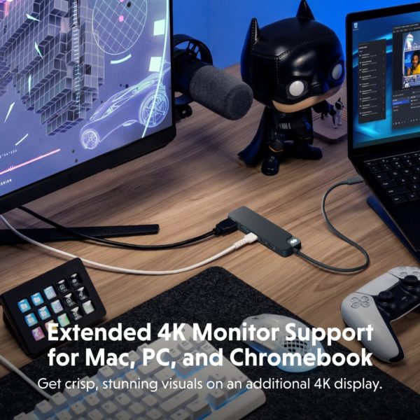 Cổng Chuyển HyperDrive (USA) Flex 5 ports USB-C hub - HD4101